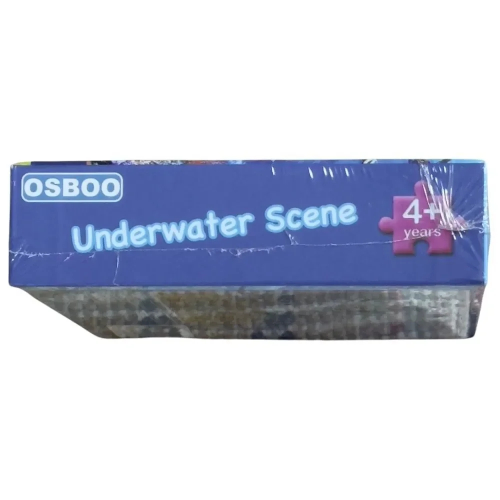 Osboo 100 Piece Kids Jigsaw Puzzle Underwater Ocean Scene. NEW.